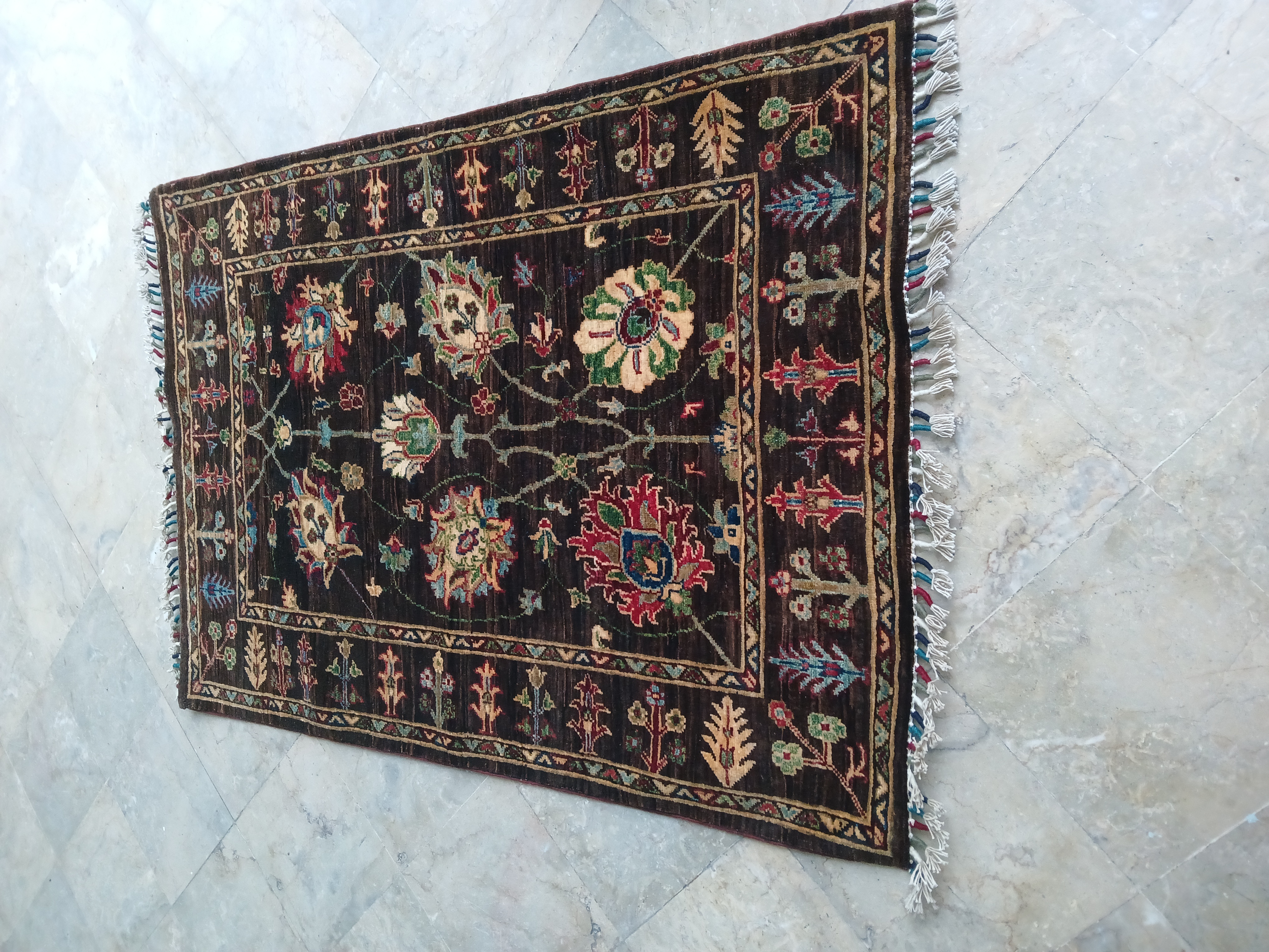 Silk Wool Blend Rug
